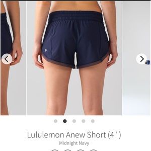 Lululemon Anew Short 4”